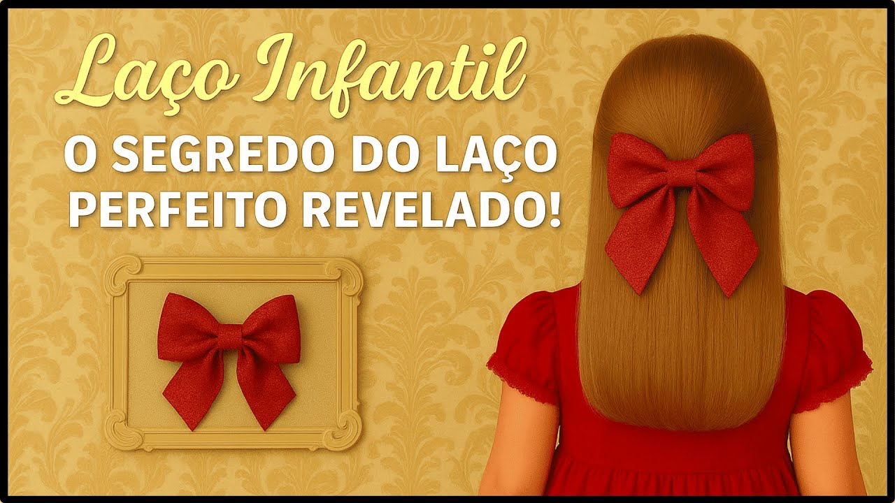 COMO FAZER LAÇO DE TECIDO