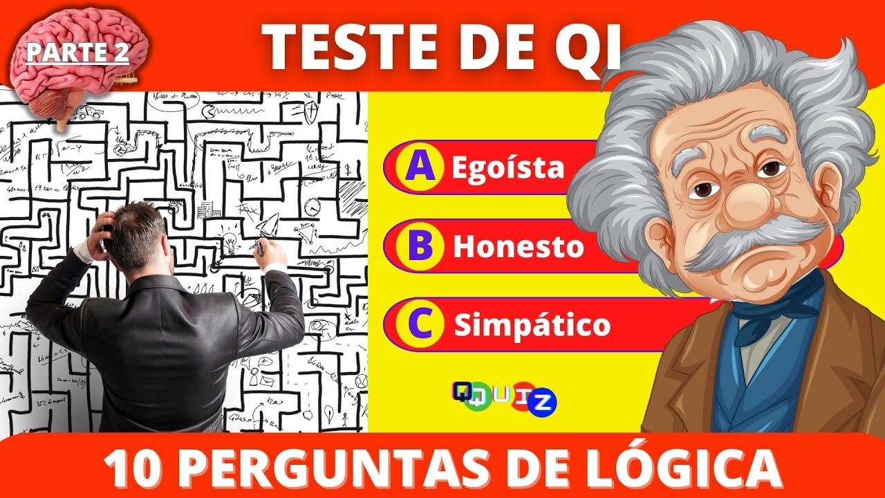 ✅Teste de QI [Perguntas reais de testes de inteligência] PARTE 2