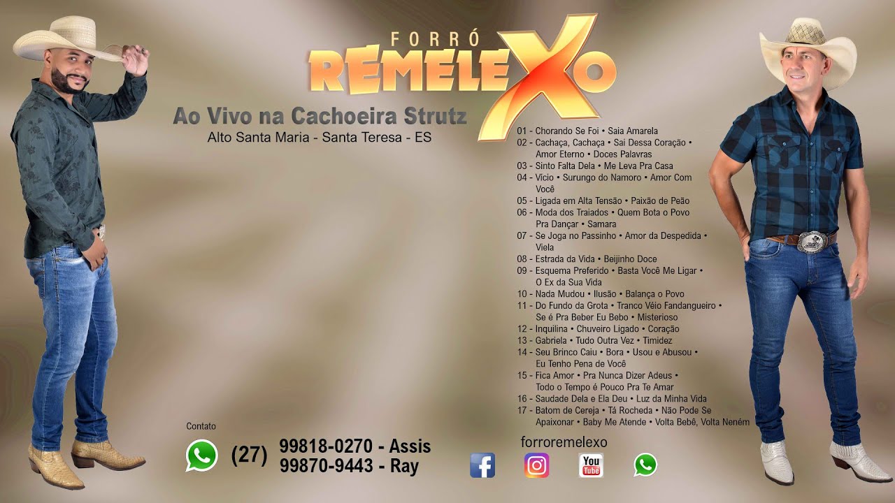 FORRÓ REMELEXO • 2022 • Ao Vivo na Cachoeira Strutz