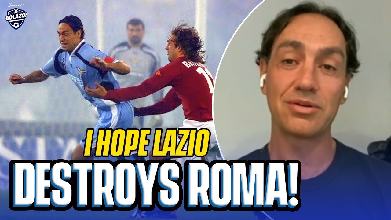 Lazio legend Alessandro Nesta relives INTENSE Rome derby | Serie A | CBS Sports Golazo