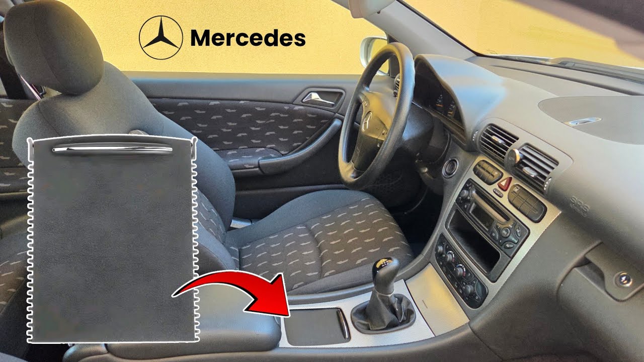 Замена карманной шторки на Mercedes C-CLASS W203 / CL203 / CLC