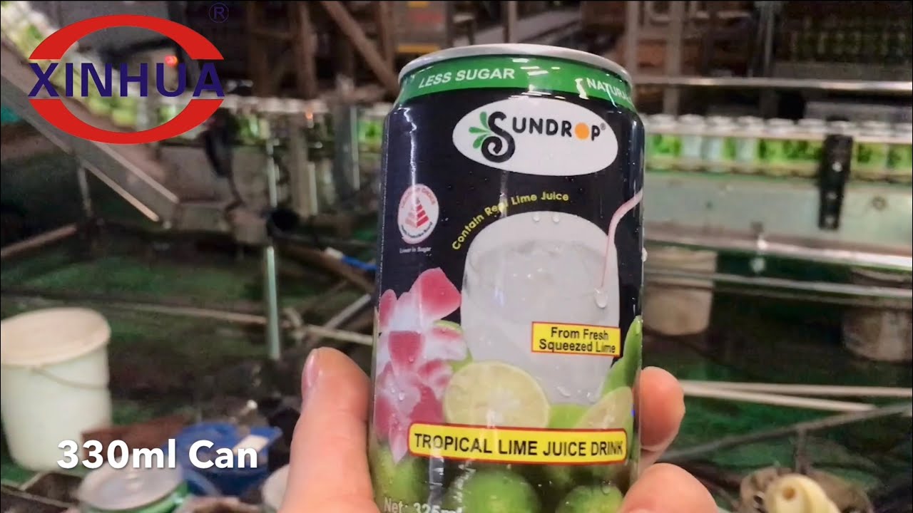 Filled Aluminium Beer Can and Coffee Milk Can Steam Shrink Sleeve Labeling Machine