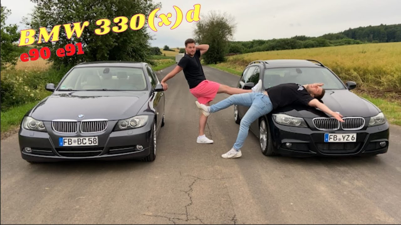 Wir fahren DAILY -  BMW 330d e90 vs. e91 - einmal Allrad, einmal nicht