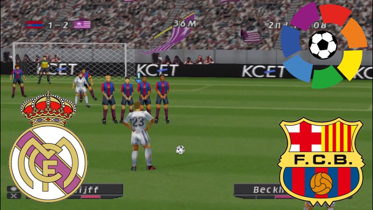 ISS Pro Evolution 2 - Real Madrid (Legends) vs Barcelona (Legends)