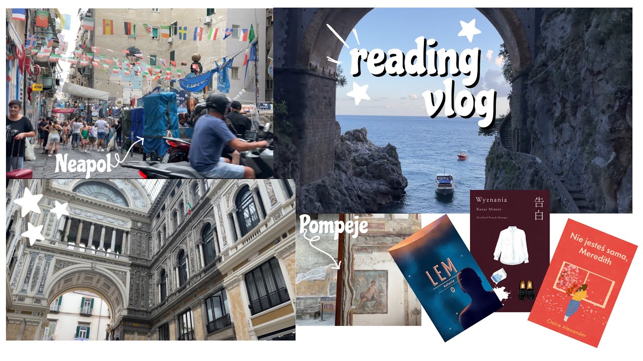 READING VLOG- wyjazd do Włoch, Wyznania i Solaris 🧚‍♀️