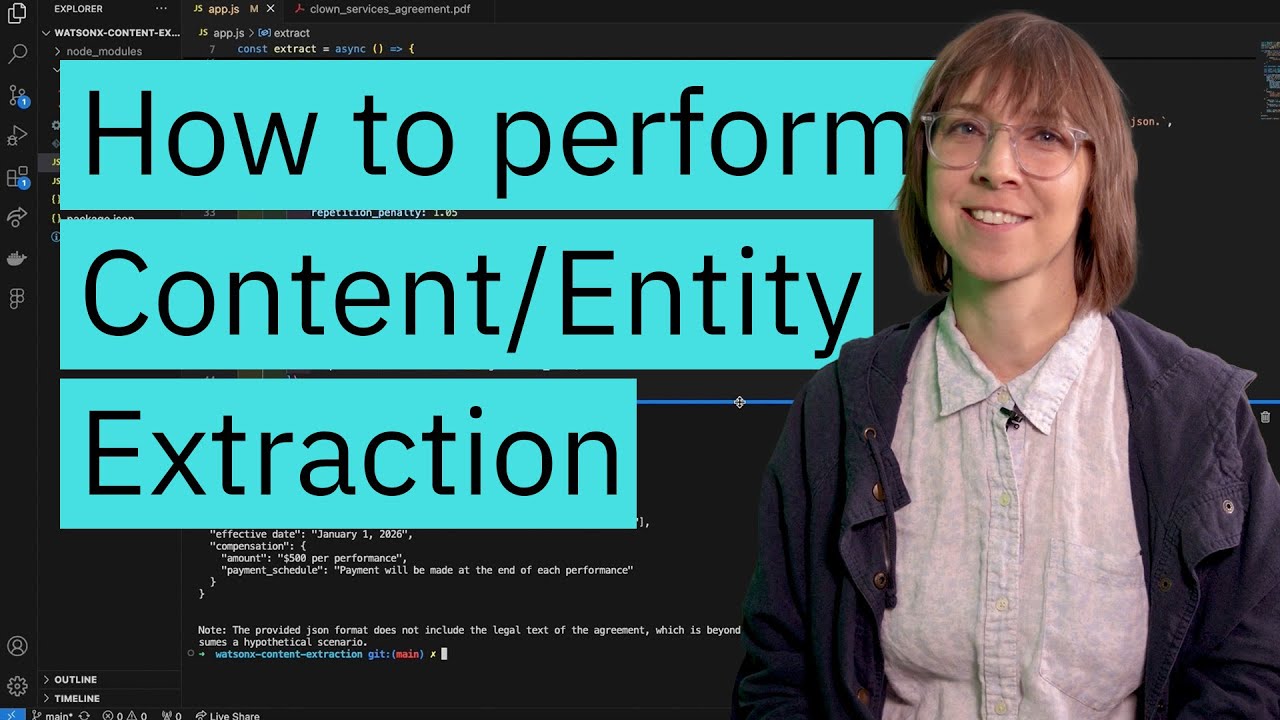 Content Extraction using Large Language Models & JavaScript