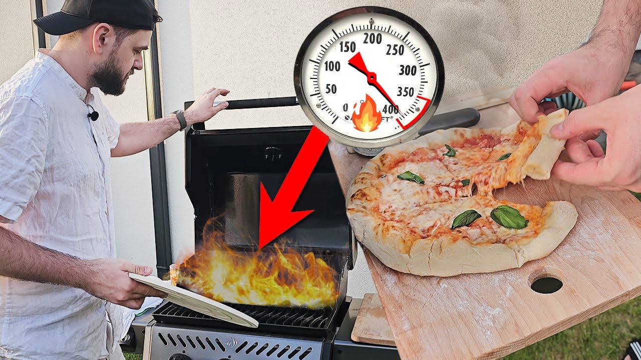 Pizza z grilla gazowego w ogródku - efekt Cię zaskoczy!