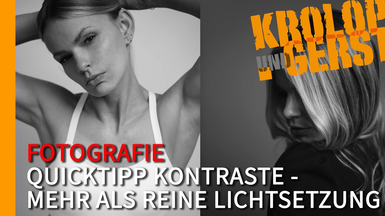 Quicktipp Kontraste - Mehr als reine Lichtsetzung 📷 Krolop&Gerst