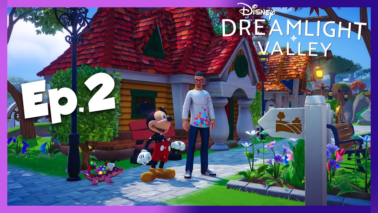 DE NOUVEAUX PERSONNAGES ! - Disney Dreamlight Valley Ep.2