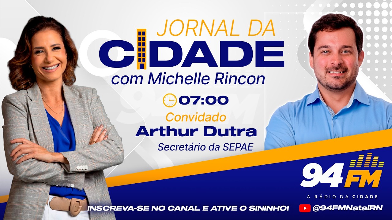 JORNAL DA CIDADE 19/02/2026  - ENTREVISTA COM ARTHUR DUTRA, SECRETÁRIO DA SEPAE