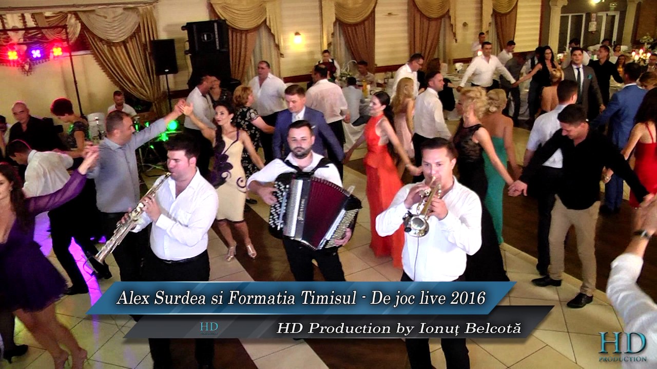 Alex Surdea & Formatia Timisul - De joc  live 2 - Nunta Francisc si Carmen Full HD 2016