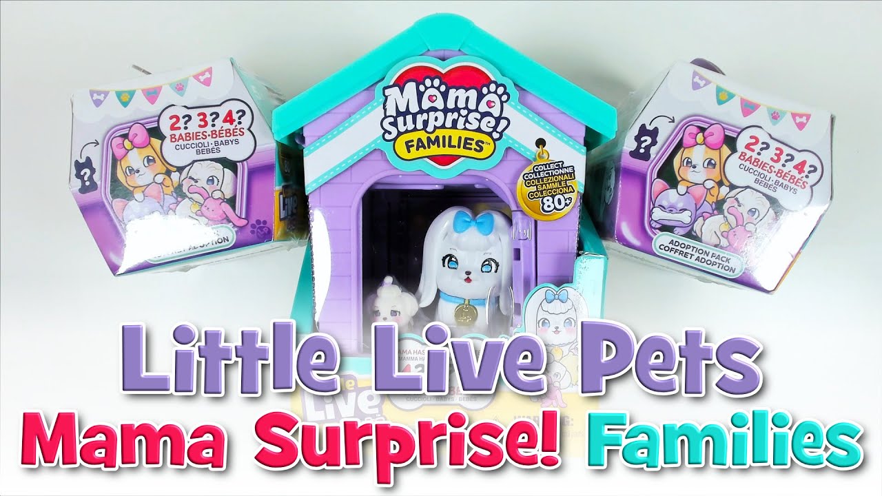 Noch mehr süße Welpen! 😍 | Little Live Pets - Mama Suprise! Families | UNBOXING