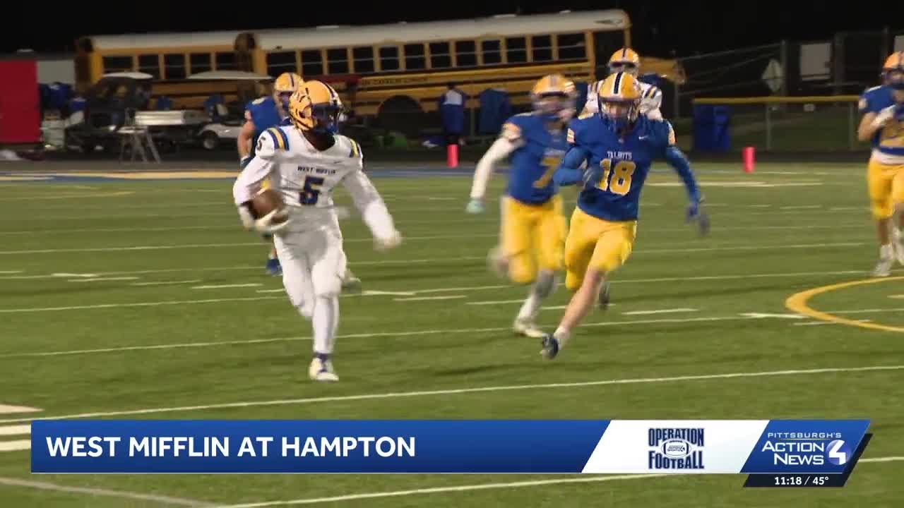 Operation Football: West Mifflin at Hampton