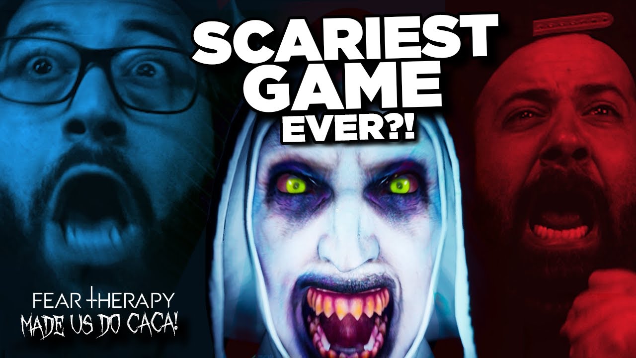 THIS GAME GAVE US A HEART ATTACK 😱 BRO FELL OFF HIS CHAIR LOL! FEAR THERAPY!