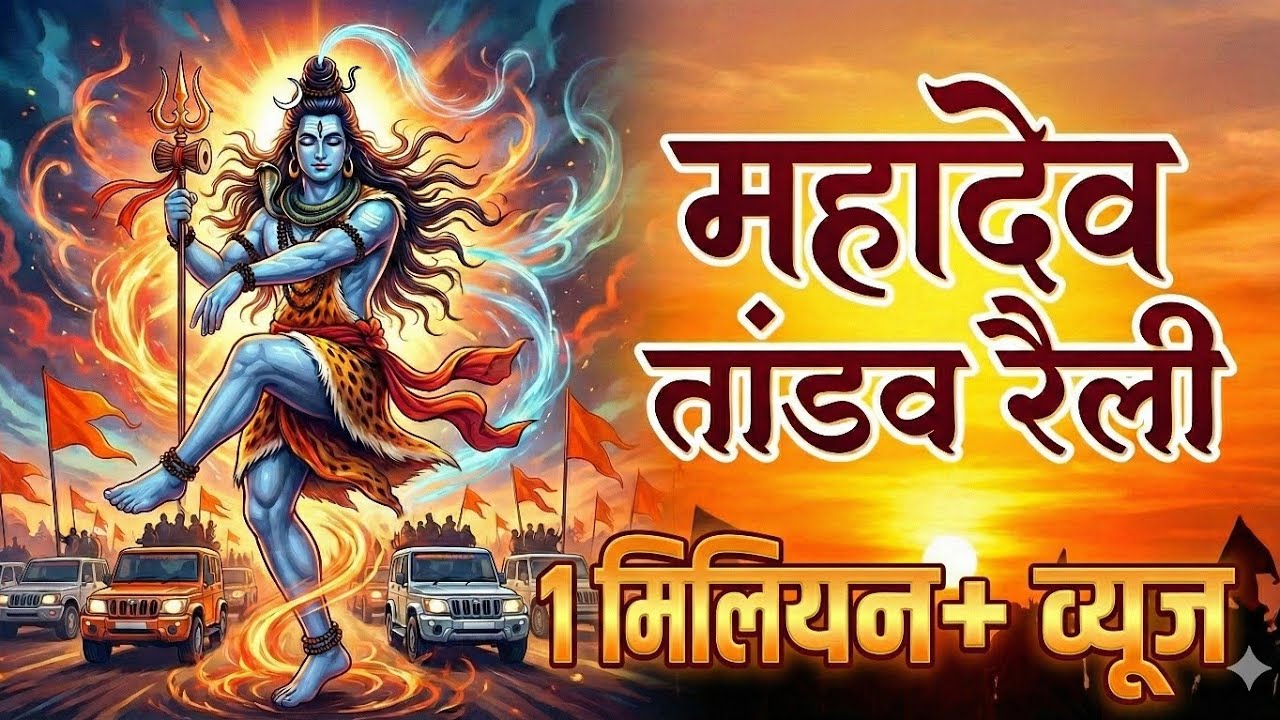 शिव तांडव रैली | गलत पर जीत,सही की शिक्षा | महादेव तांडव#ShivTandavRally#MahadevEducation#ShivTandav