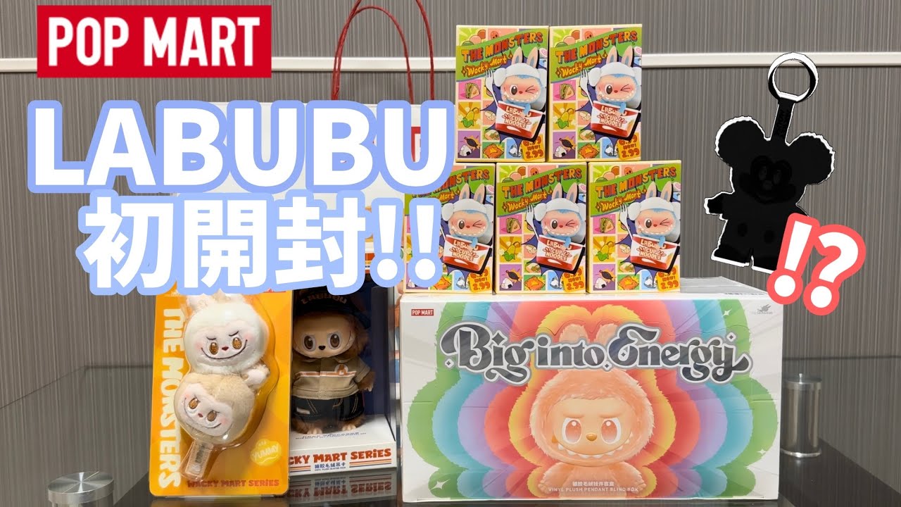 【POP MART】入手困難なあの...LABUBUを開封！！