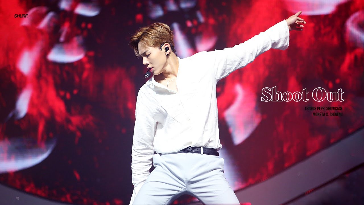 190908 펩시 Shoot Out 몬스타엑스 셔누 Monsta X SHOWNU focus. [4K]
