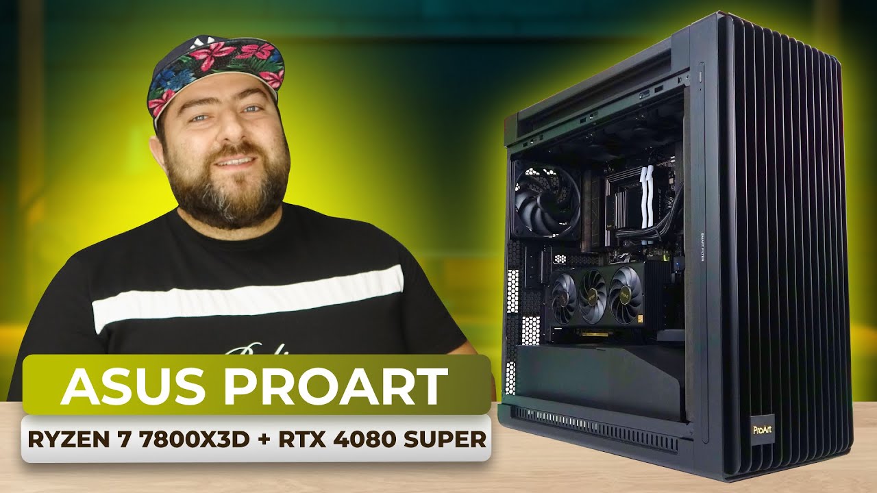 Ryzen 7 7800X3D + RTX 4080 SUPER 👽 ASUS ProArt GAMING PC Build