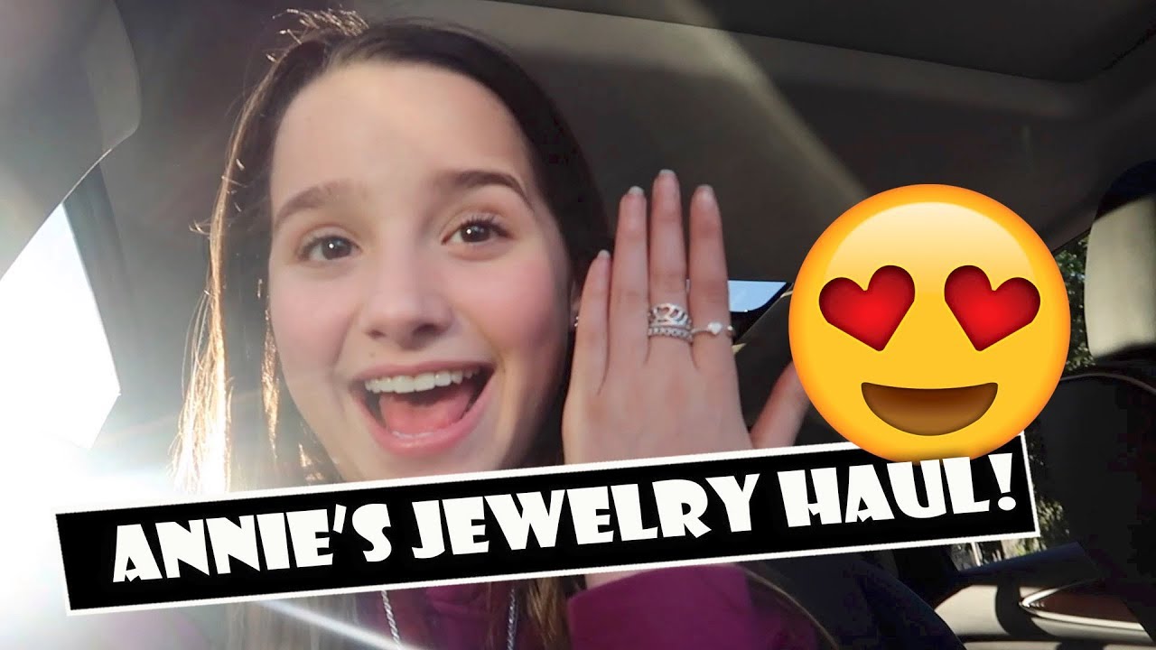 Annie's Jewelry Haul 😍 (WK 373.6) | Bratayley