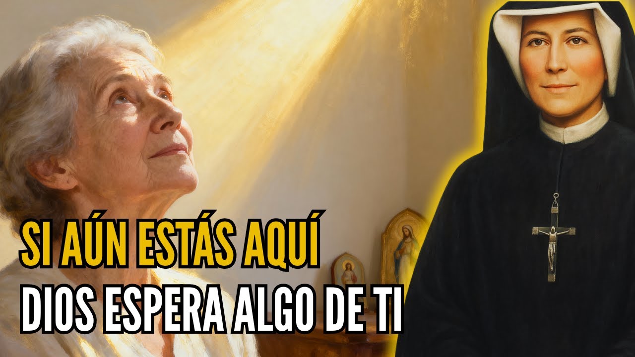 ¿Por qué Dios te dejó con vida después de los 60 años? Santa Faustina revela un mensaje de Dios