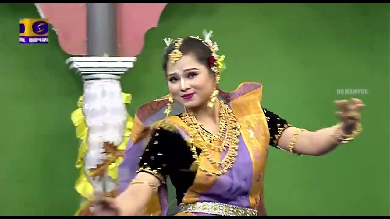Manipuri Classical Dance (Radha Abhisar) | Pinky Saikhom