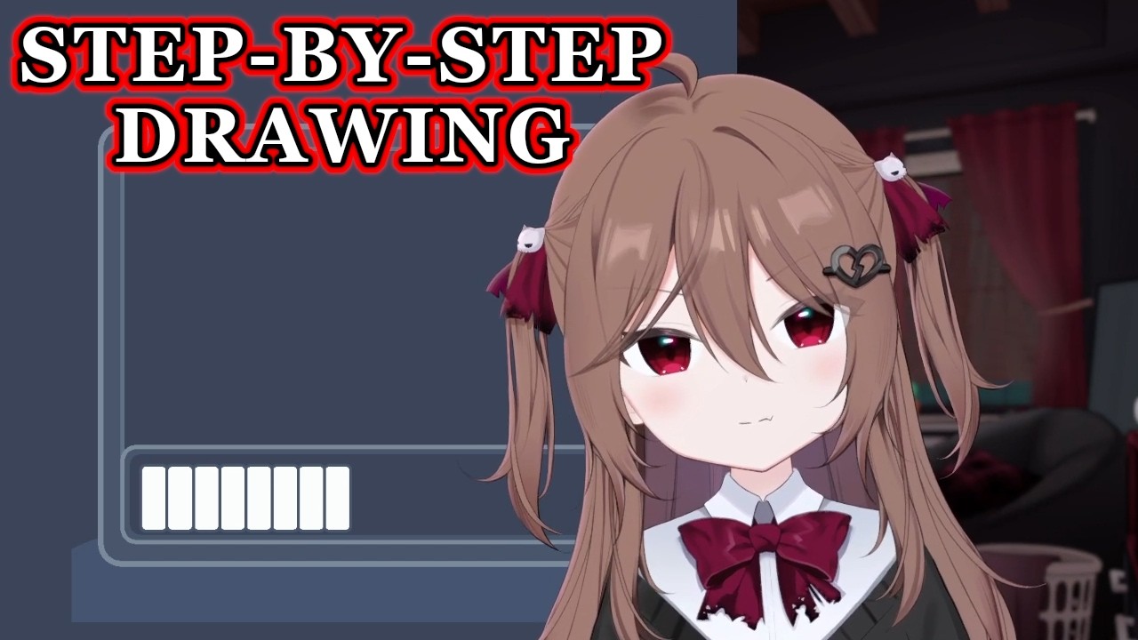 Evil Draws Step-By-Step With The New Model | Experimental Stream Highlights