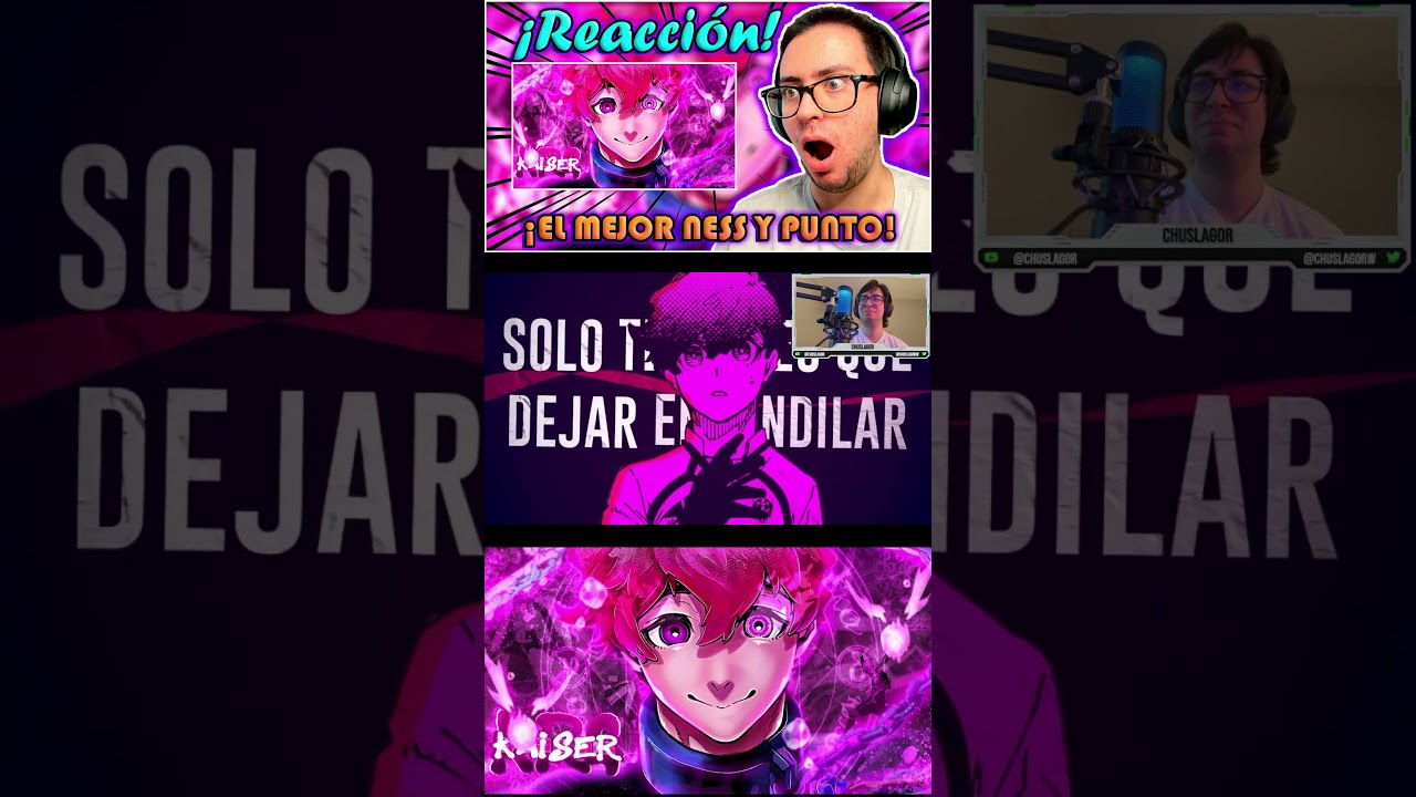 NESS RAP (Blue Lock) | La vida de un hechicero | KaiserRG ft.‪@Emlon17‬ | (Reacción) | Parte 2 