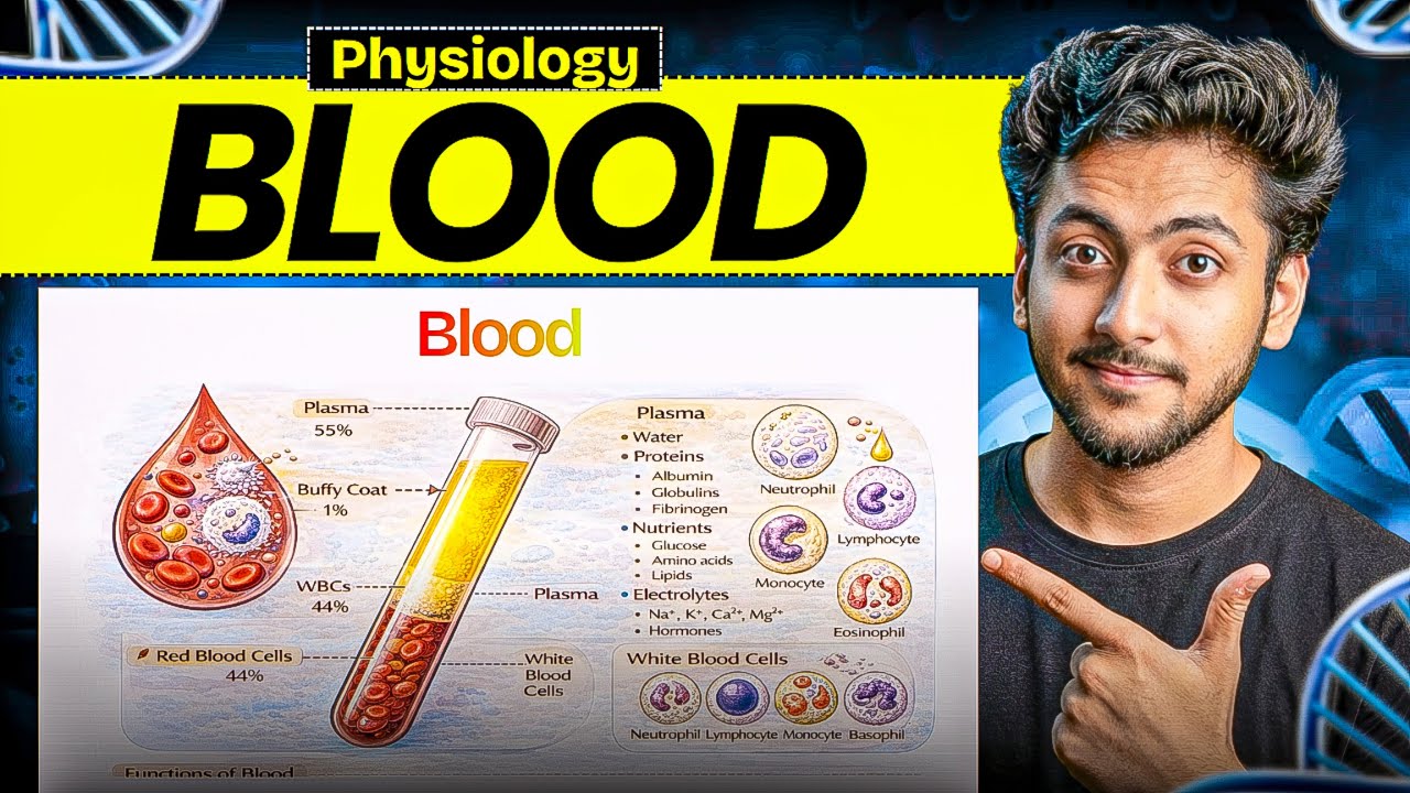 Physiology - Blood | MBBS 1st Year |  Full Explanation with Exam Notes | MBBS World