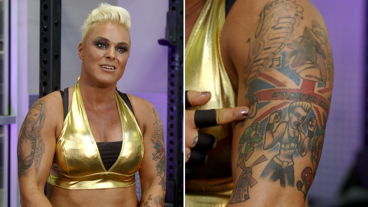 The body art at the Mae Young Classic