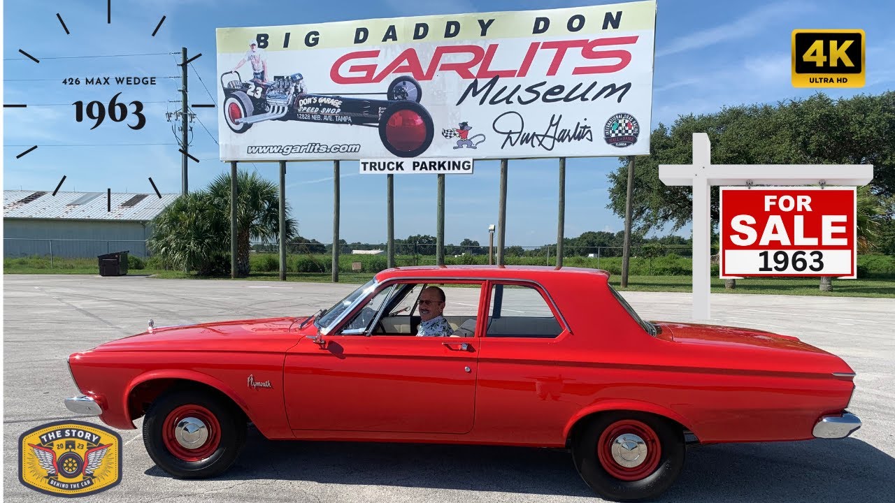 Создан исключительно для гонщиков. Plymouth Savoy 426 Max Wedge 1963 года выпуска. Один из 18 экз...