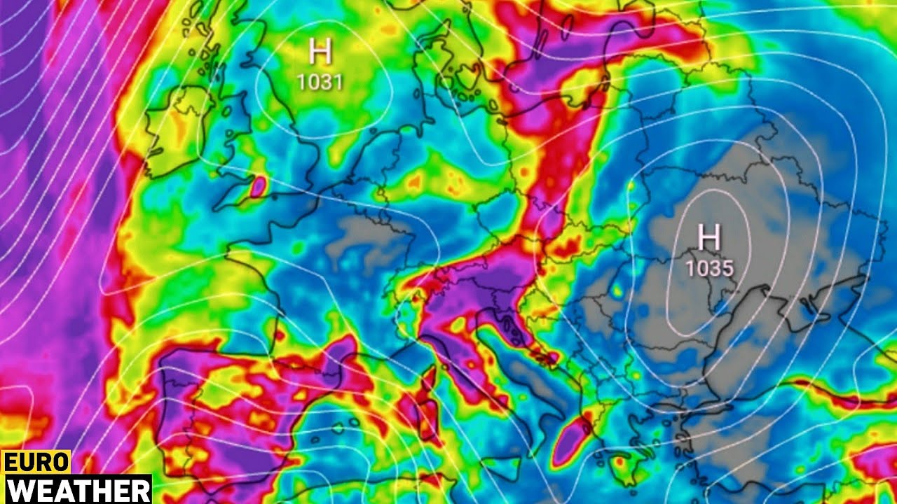European Weather | ECMWF Model Precipitation March 9, 2026 - RainStorms In Europe