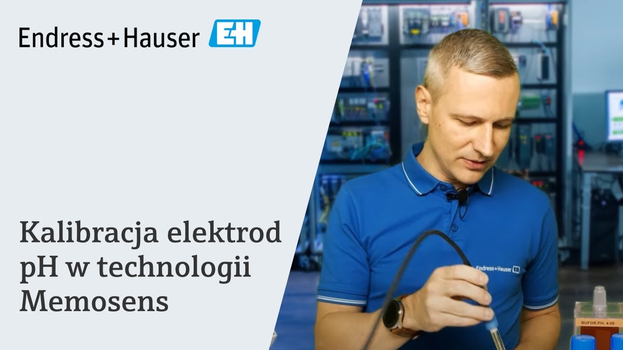 Kalibracja elektrod pH w technologii Memosens