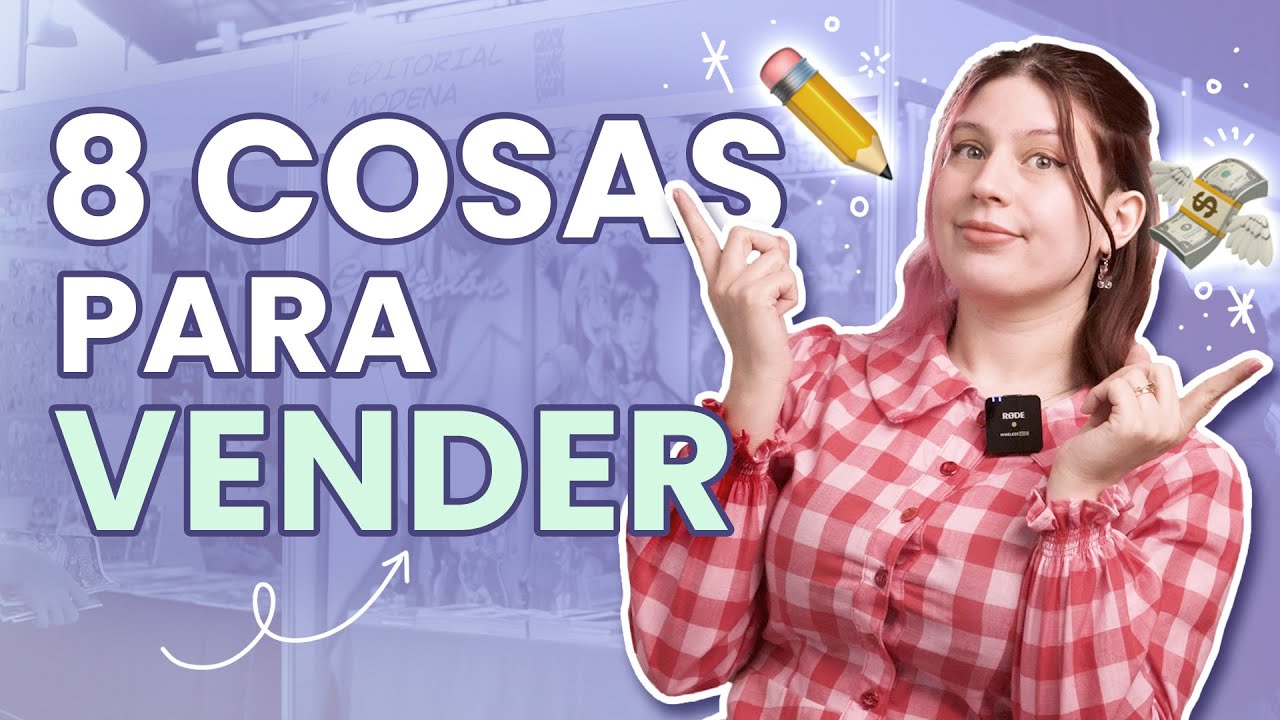 8 Productos para VENDER en tu PRIMERA CONVENCI&Oacute;N! | Ganar dinero como ARTISTA✏️💰