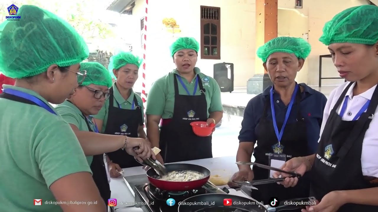 Bimtek Kuliner Bali: Wujudkan UMKM Mandiri di Desa Wisma Kerta Sidemen