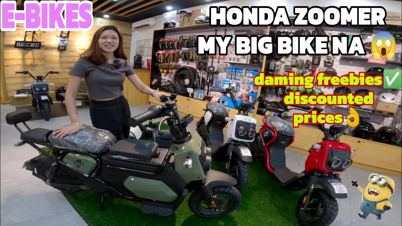 E-BIKE NA HONDA ZOOMER  MY BIG BIKE NA | ELECTRIC CYCLERY