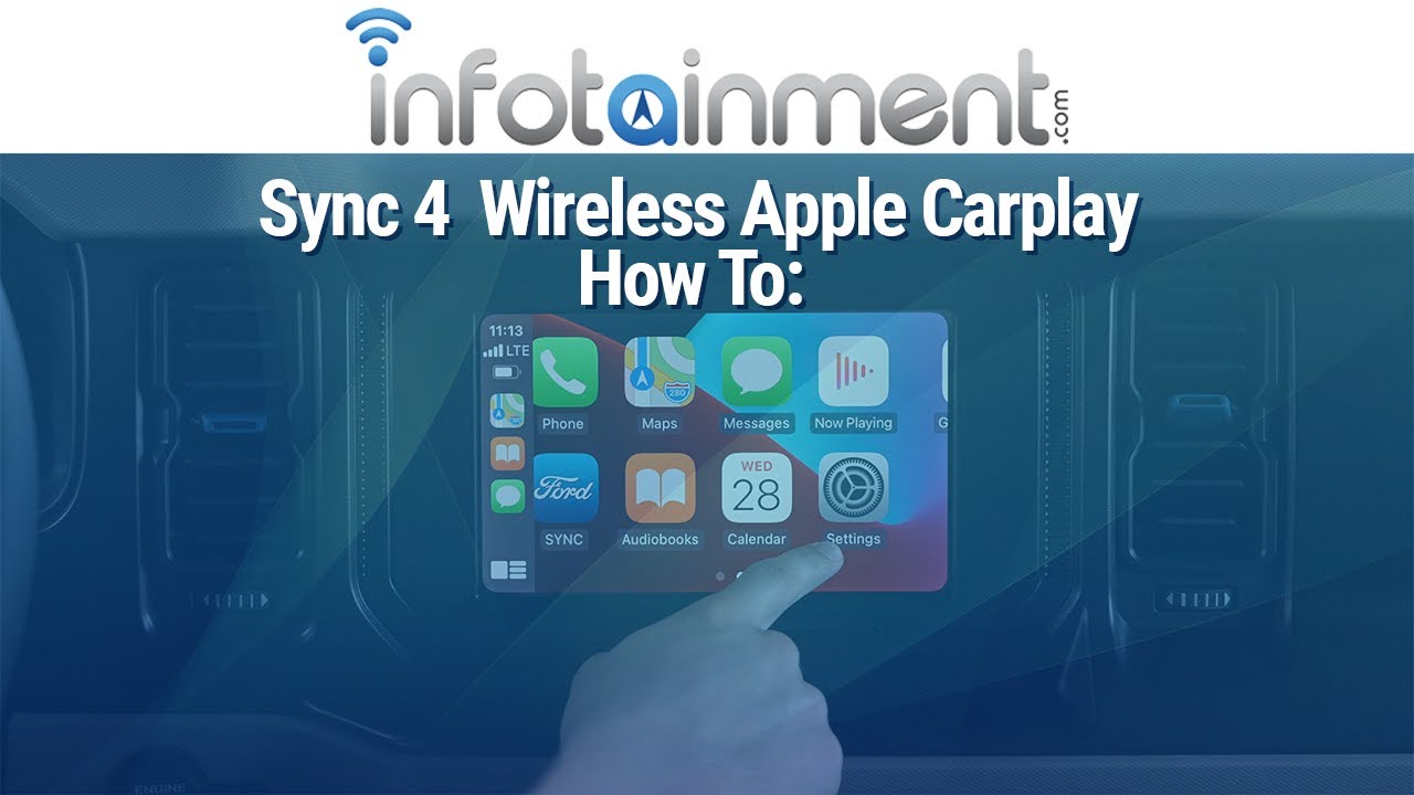 SYNC 4 Wireless Apple CarPlay How To & Quick Tour