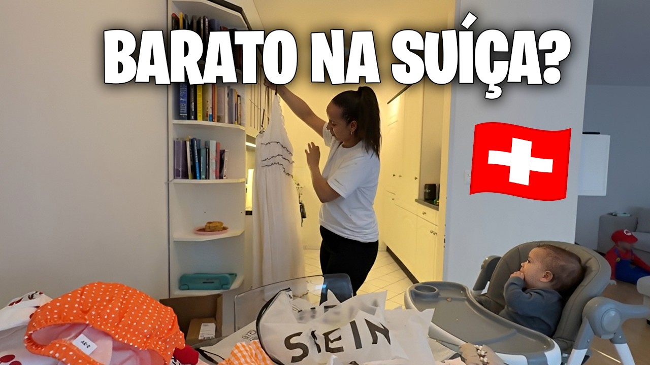 COMO ECONOMIZO NA SUÍÇA? 💸 Minhas comprinhas e rotina com 3 filhos