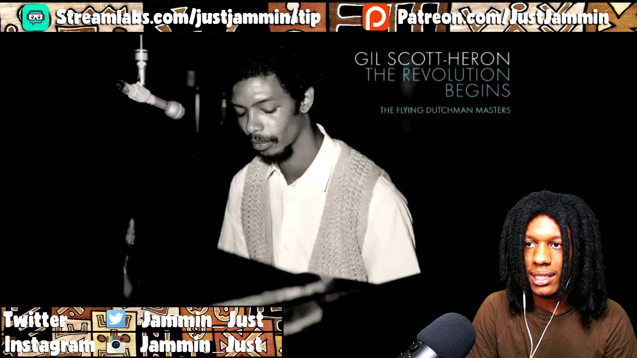 Gil Scott-Heron - The Revolution Will Not Be Televised Reaction