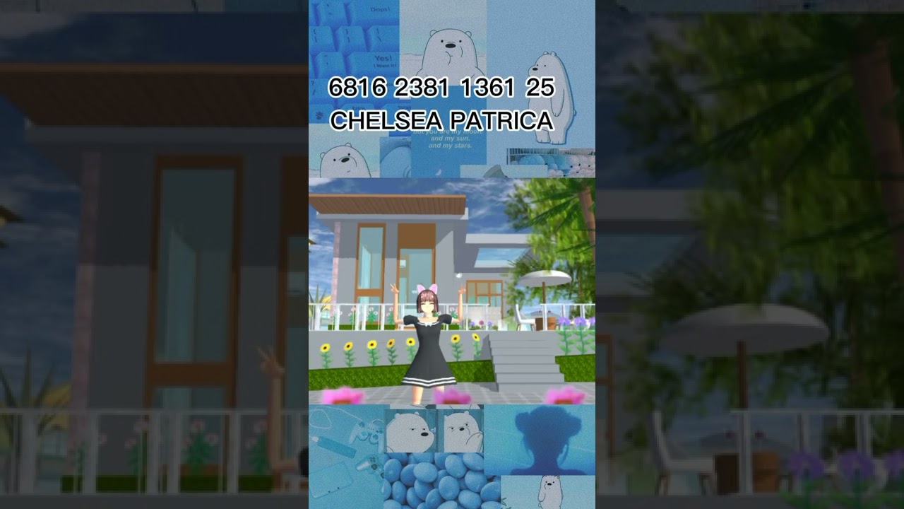Bagi-Bagi Id Rumah Sederhana Dan Mewah [part 1] Sakura School Simulator