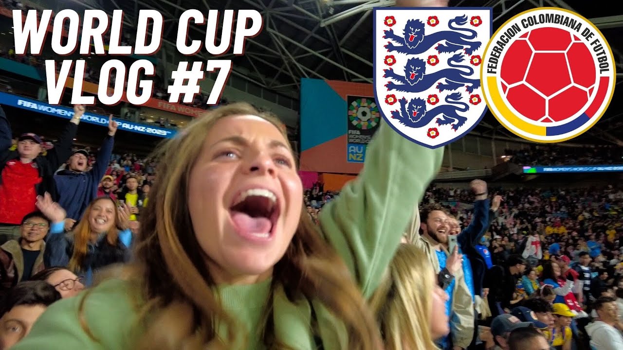 Colombia BATTLE England in MASSIVE World Cup Quarter Final!! (Fans POV) | Women's World Cup 2023