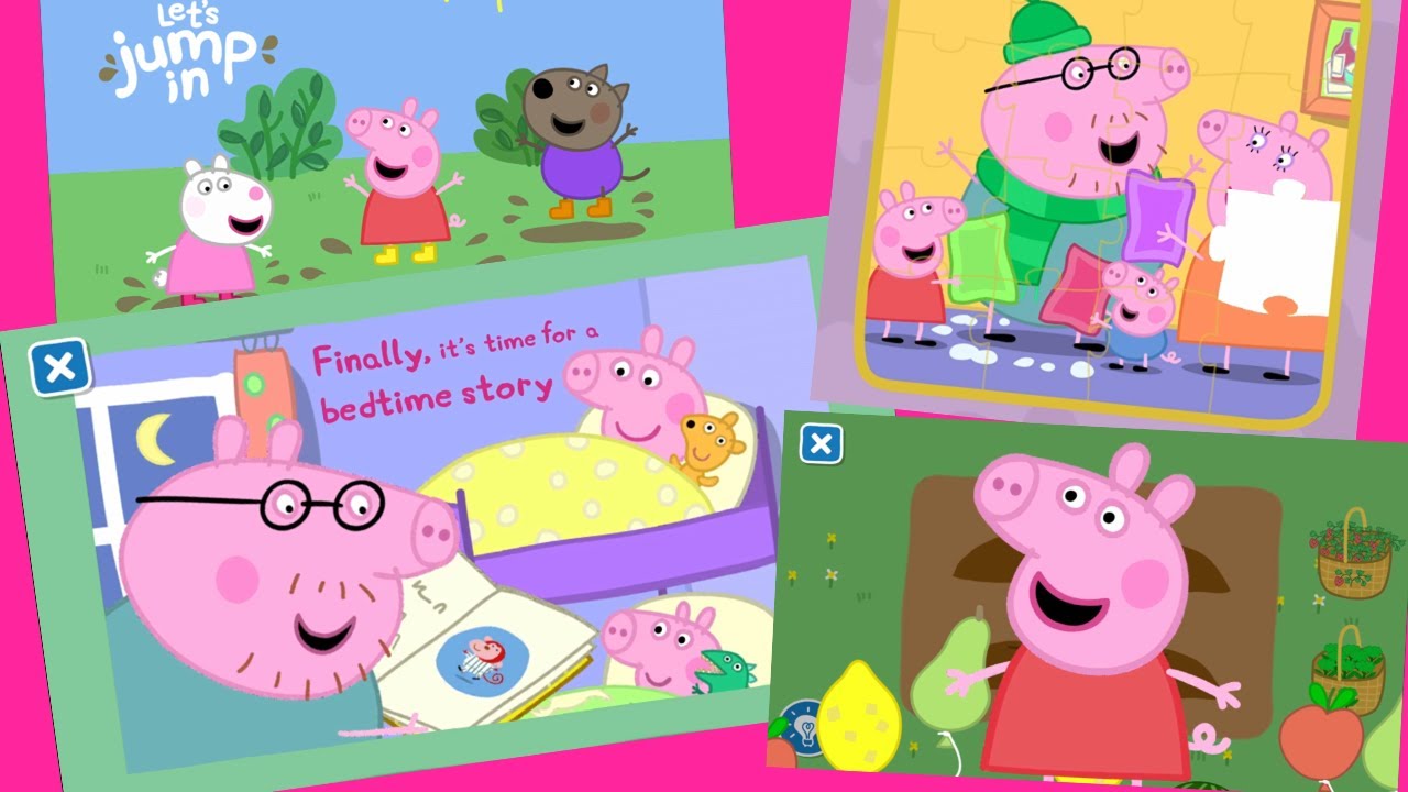 Мир Peppa Pig: играй и учись, головоломки и сказки на ночь