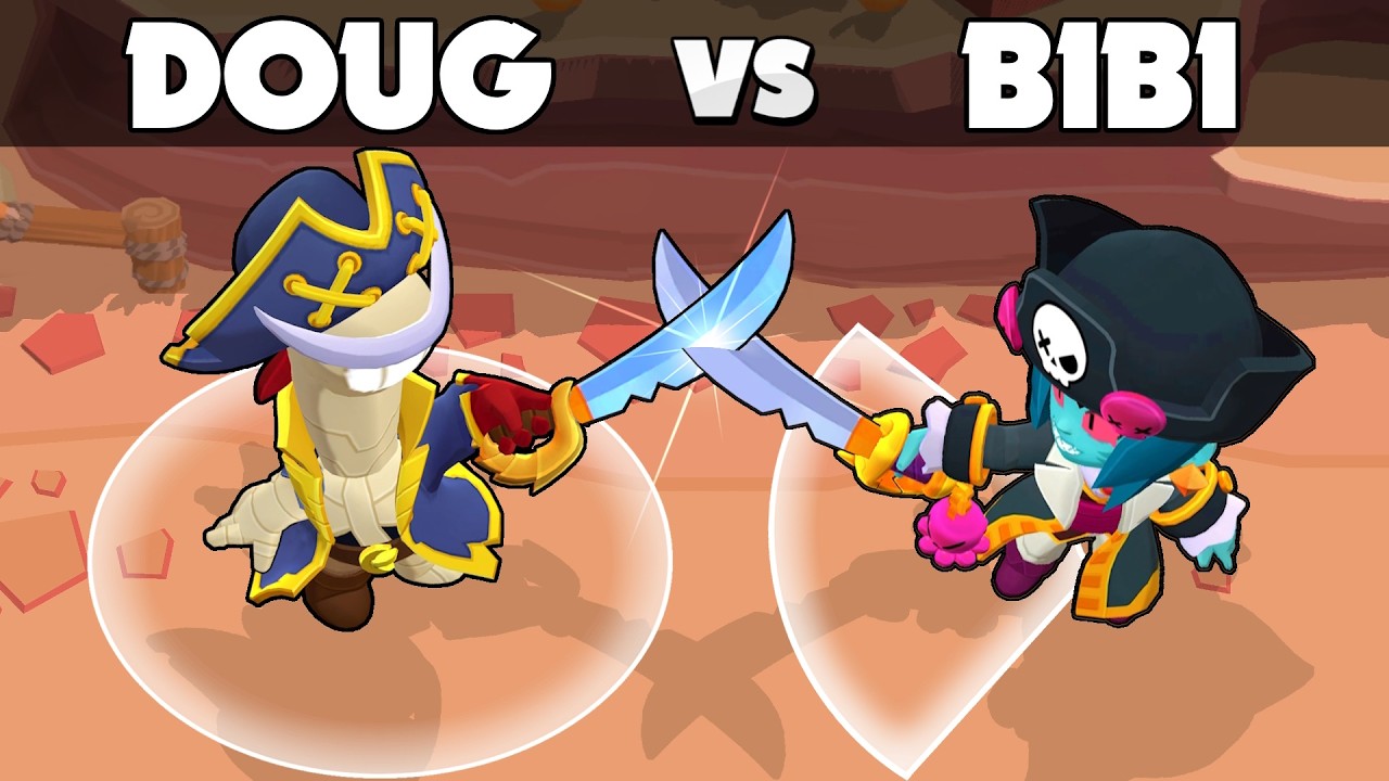 DOUG vs BIBI 🏴‍☠️ Brawl Stars