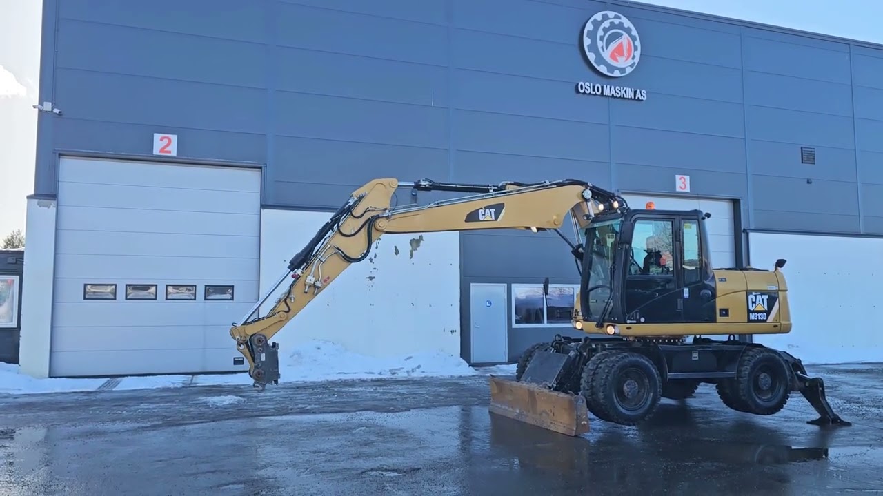 Cat M313D, 2012 modell