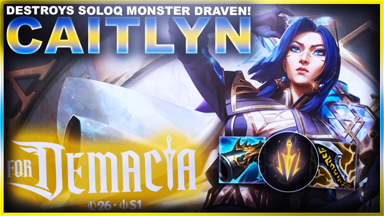 CAITLYN ACTUALLY DESTROYS THE SOLOQ MONSTER DRAVEN!