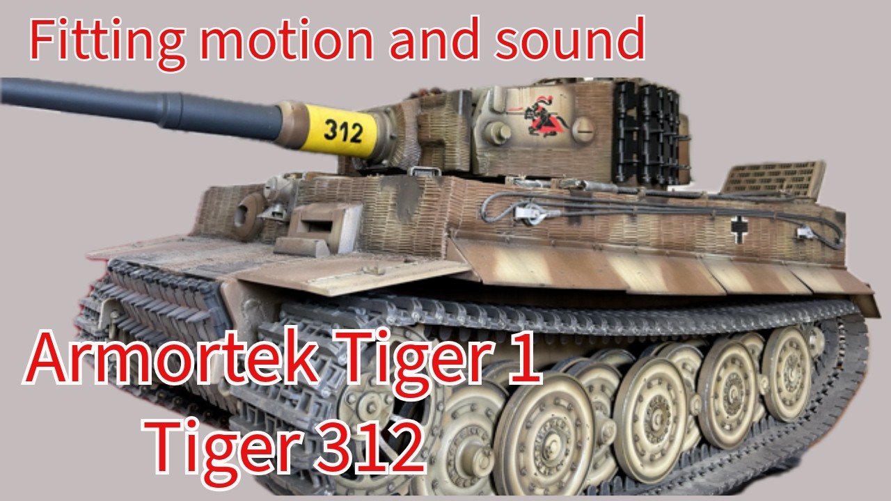 Комплекты движения и звука для Armortek Tiger 1.