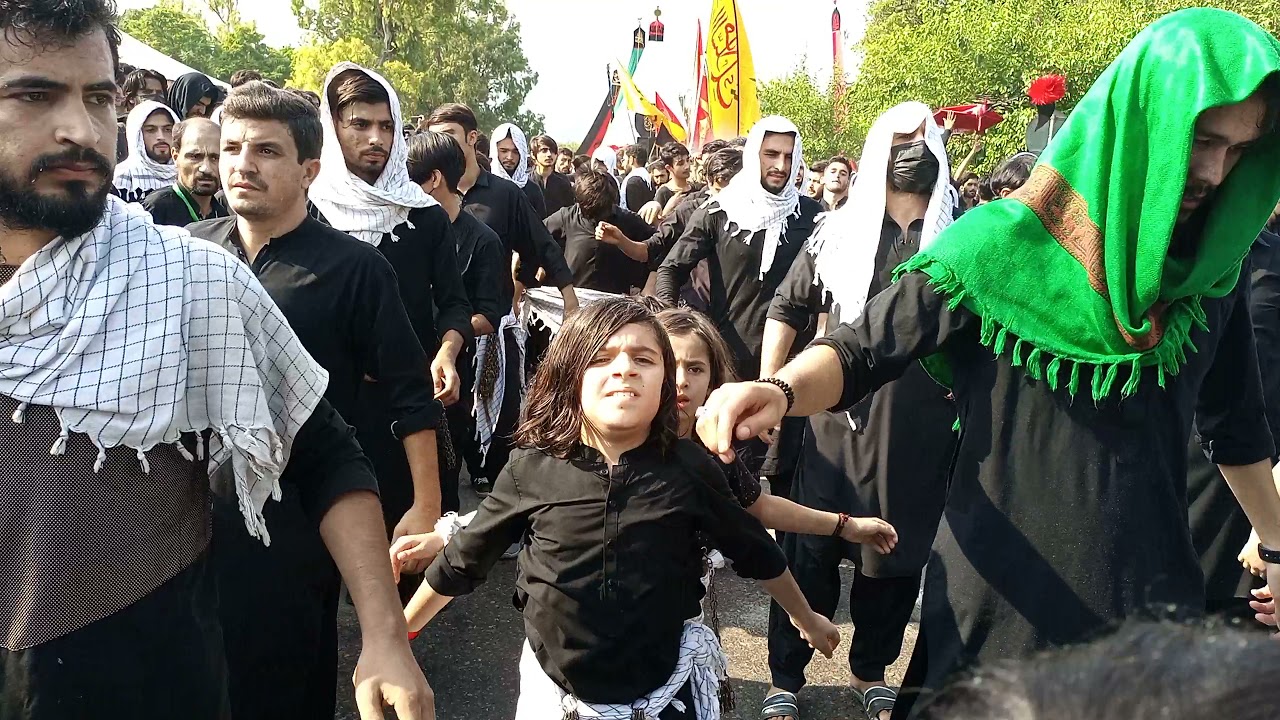 chehlum imam Hussain as by Saqai Sakina dasta parachanar students islamabad g6/2-19safar 2021