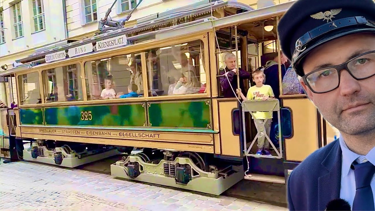 zabytkowe tramwaje i autobusy /4K60 HDR/