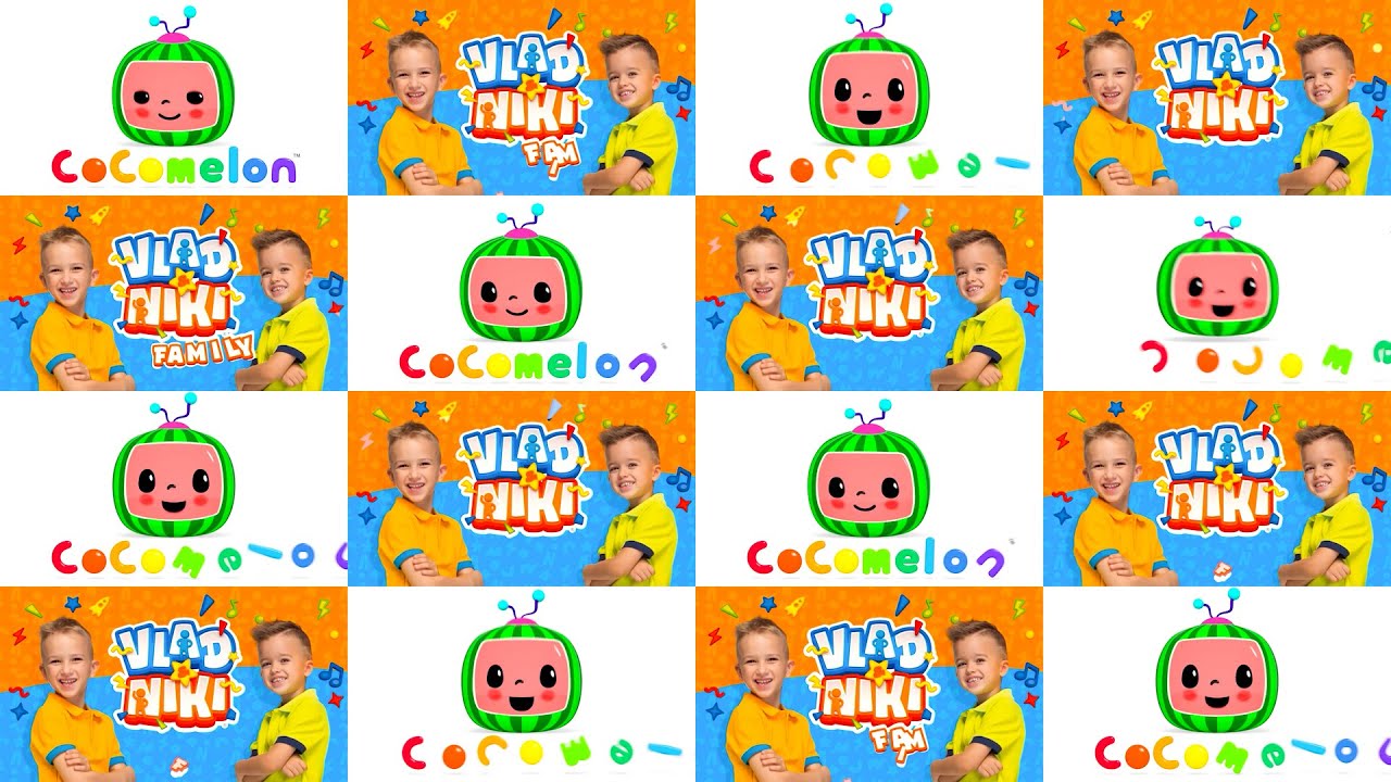 Cocomelon Intro 2025, ABC KIDS TV  Intro and Vlad Dan Nikita Idn Logo Intro Over 1 Million Times