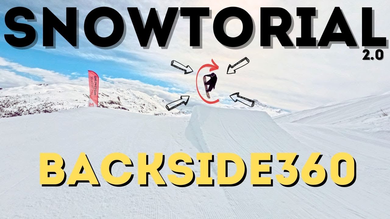 Backside 360 Snowboard Tutorial 🔄 | Come Chiudere il BS 360 in Park (Passo per Passo)