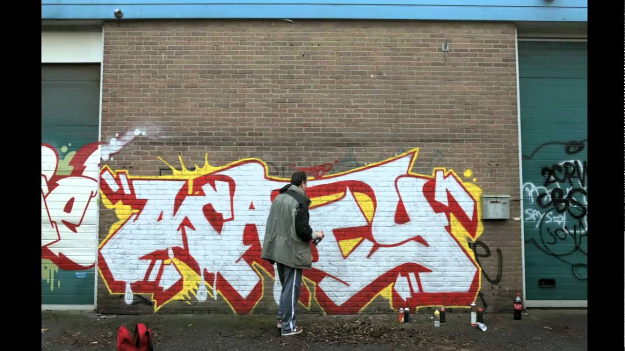 Graffiti Time Lapse - Maty [ Holland Amsterdam ]
